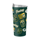 Green Bay Packers 20oz Dreamweave Powder Coat Tumbler - Logo Brands - Flyclothing LLC