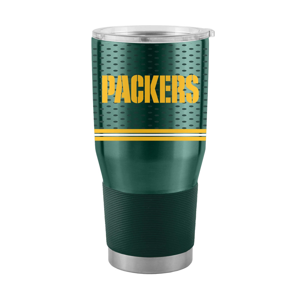 Green Bay Packers 30oz Home Jersey Stainless Steel Tumbler - Logo Brands - Flyclothing LLC
