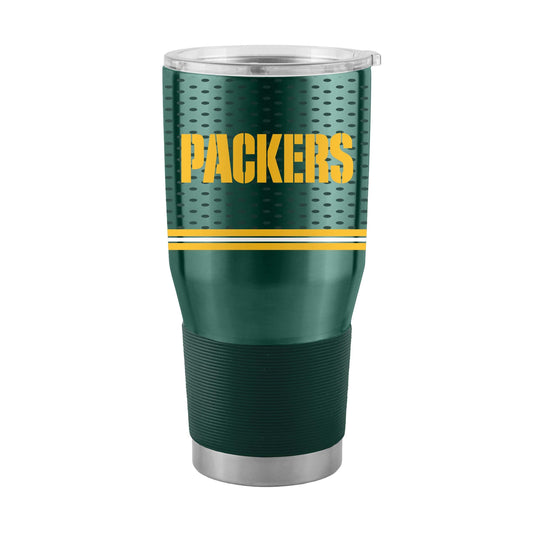 Green Bay Packers 30oz Home Jersey Stainless Steel Tumbler - Logo Brands - Flyclothing LLC