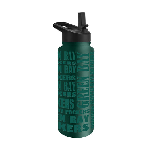 Green Bay Packers 34oz Replay Quencher Bottle - Logo Brands - Flyclothing LLC