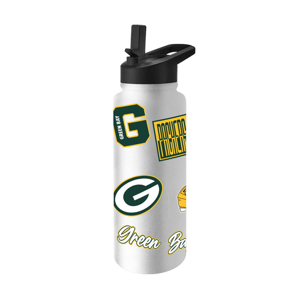 Green Bay Packers Dreamweave 34oz Quencher Bottle - Logo Brands - Flyclothing LLC