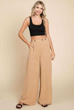 Culture Code Full Size High Waist Wide Leg Cargo Pants - Trendsi - Flyclothing LLC