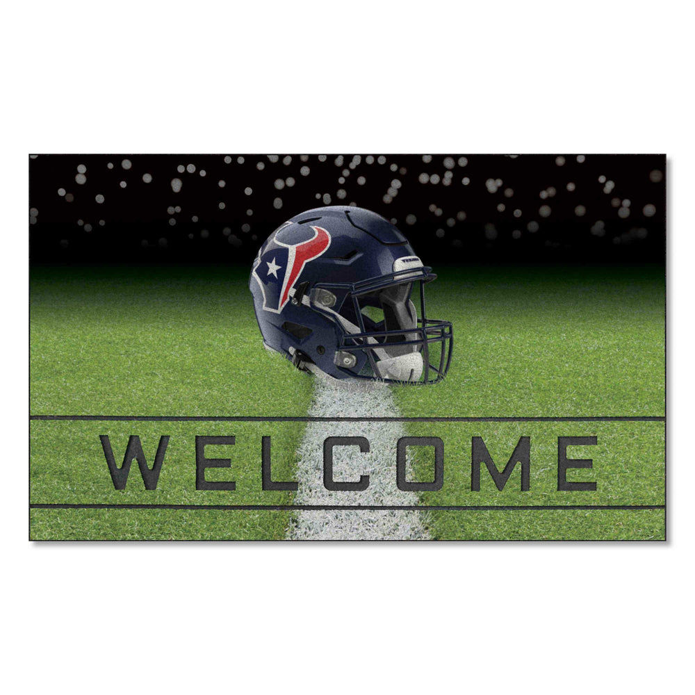 NFL - Houston Texans Crumb Rubber Door Mat - Logo Brands - Flyclothing LLC