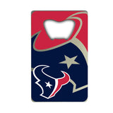 NFL - Houston Texans Credit Card Bottle Opener - Logo Brands - Flyclothing LLC