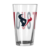 Houston Texans 16oz Overtime Pint Glass - Logo Brands - Flyclothing LLC