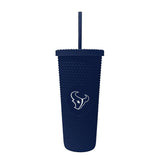 Houston Texans 24oz Studded Tumbler - Logo Brands - Flyclothing LLC