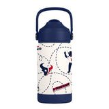 Houston Texans 12oz Mascot SS Kids Bottle - Logo Brands - Flyclothing LLC