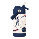 Houston Texans 12oz Mascot SS Kids Bottle - Logo Brands - Flyclothing LLC