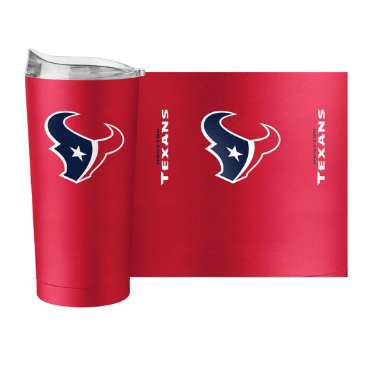 Houston Texans Alternate 20oz Gameday Powder Coat Tumbler - Logo Brands - Flyclothing LLC