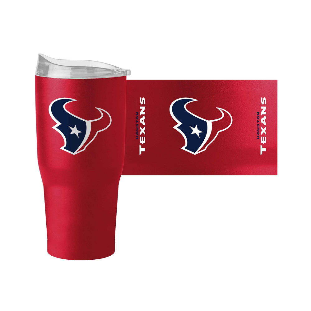Houston Texans Alternate 30oz Gameday Powder Coat Tumbler - Logo Brands - Flyclothing LLC
