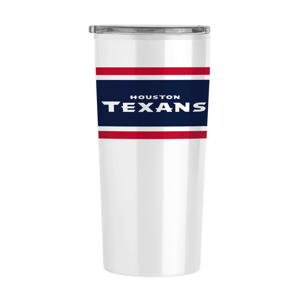 Houston Texans 20oz Stripe Fusion Tumbler - Logo Brands - Flyclothing LLC