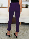 FAM-FAM Pocketed High Waist Skinny Pants - Trendsi - Flyclothing LLC