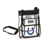 Indianapolis Colts Clear Crossbody - Logo Brands - Flyclothing LLC