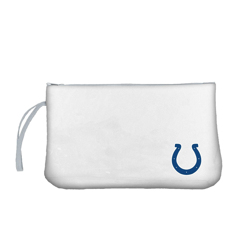 Indianapolis Colts Clear Wristlet - Logo Brands - Flyclothing LLC