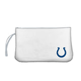Indianapolis Colts Clear Wristlet - Logo Brands - Flyclothing LLC