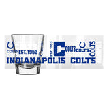 Indianapolis Colts 2oz Spirit Shot Glass - Logo Brands - Flyclothing LLC