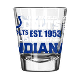 Indianapolis Colts 2oz Spirit Shot Glass - Logo Brands - Flyclothing LLC