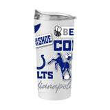 Indianapolis Colts 20oz Native Powder Coat Tumbler - Logo Brands - Flyclothing LLC