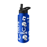 Indianapolis Colts 34oz Native Quencher Bottle - Logo Brands - Flyclothing LLC