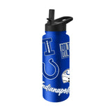 Indianapolis Colts 34oz Dreamweave Quencher Bottle - Logo Brands - Flyclothing LLC