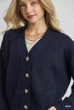 Umgee Button-Front Knit Cardigan - Trendsi - Flyclothing LLC