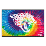 NFL - Jacksonville Jaguars Starter Mat - Tie Dye - Logo Brands - Flyclothing LLC