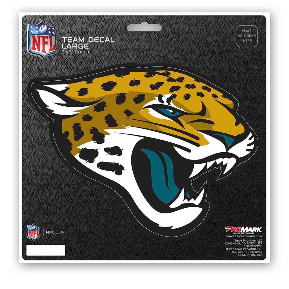 NFL - Jacksonville Jaguars Large Decal - Logo Brands - Flyclothing LLC