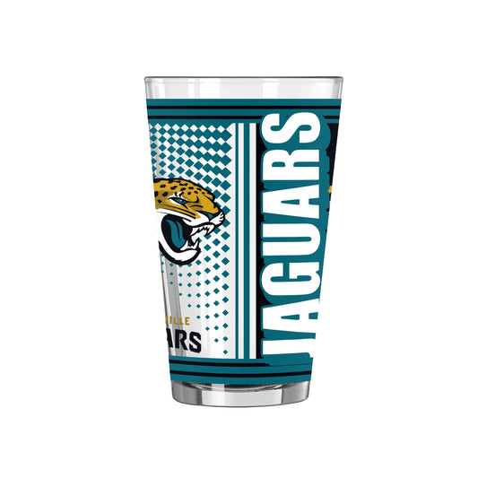 Jacksonville Jaguars 16oz Hero Pint Glass - Logo Brands - Flyclothing LLC