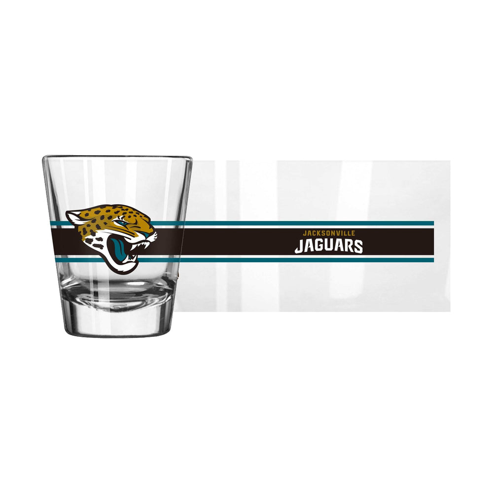 Jacksonville Jaguars 2oz Stripe Shot Glass - Logo Brands - Flyclothing LLC