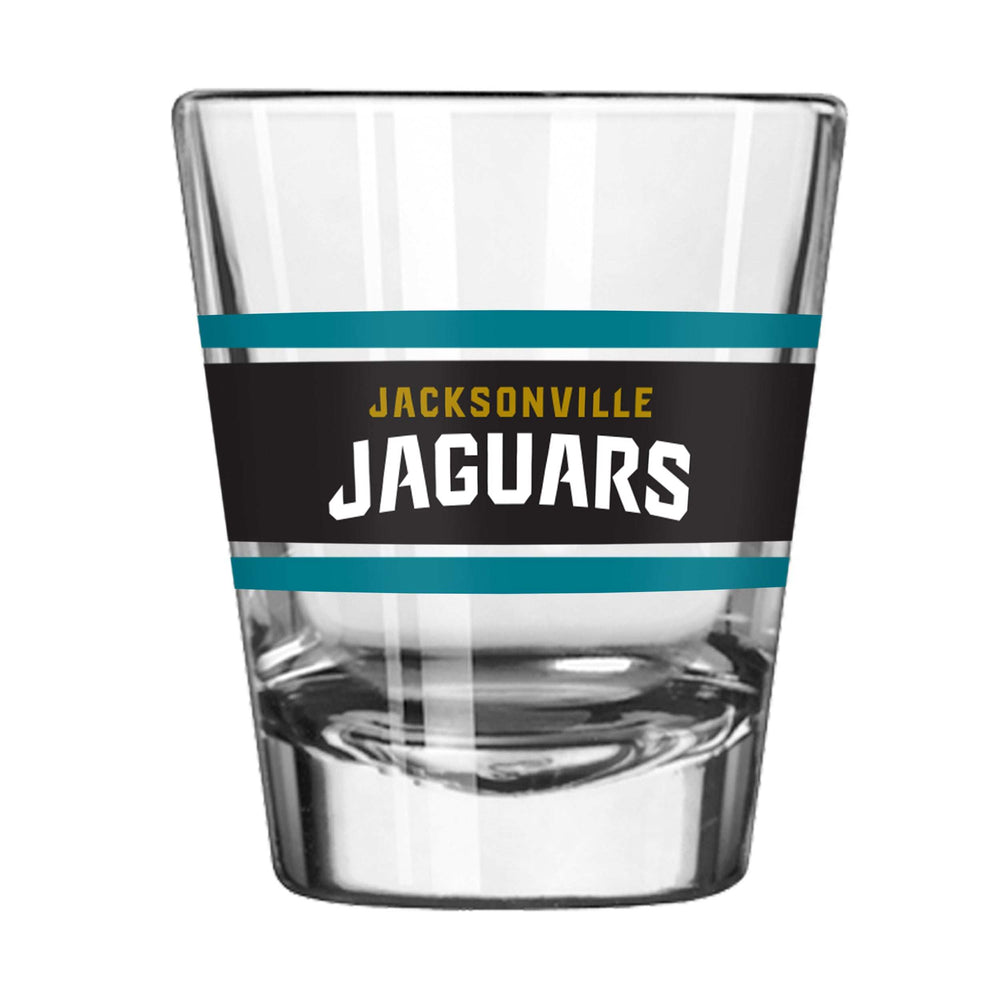 Jacksonville Jaguars 2oz Stripe Shot Glass - Logo Brands - Flyclothing LLC