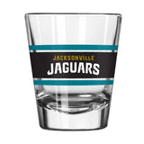 Jacksonville Jaguars 2oz Stripe Shot Glass - Logo Brands - Flyclothing LLC