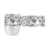 Jacksonville Jaguars 16oz Botanical Stainless Curved Beverage - Logo Brands - Flyclothing LLC