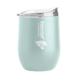 Jacksonville Jaguars 16oz Vertical Powder Coat Curved Beverage - Logo Brands - Flyclothing LLC