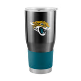 Jacksonville Jaguars Alt Sleeve 30oz Gameday Stainless Tumbler - Logo Brands - Flyclothing LLC
