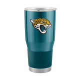 Jacksonville Jaguars Teal 30oz Gameday Stainless Steel Tumbler - Logo Brands - Flyclothing LLC