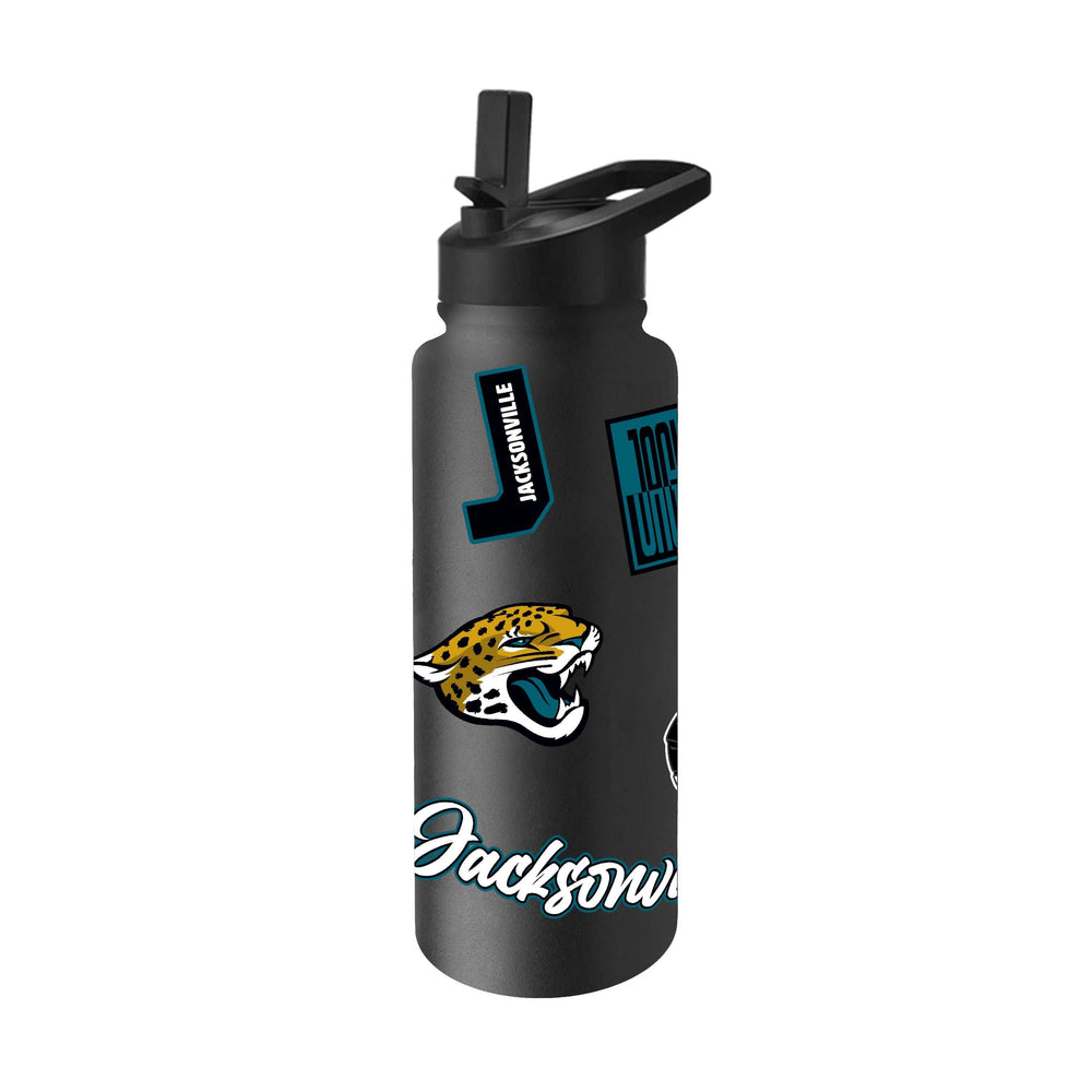 Jacksonville Jaguars 34oz Dreamweave Quencher Bottle - Logo Brands - Flyclothing LLC