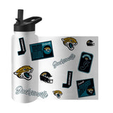 Jacksonville Jaguars Dreamweave 34oz Quencher Bottle - Logo Brands - Flyclothing LLC