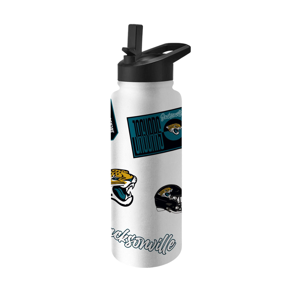 Jacksonville Jaguars Dreamweave 34oz Quencher Bottle - Logo Brands - Flyclothing LLC
