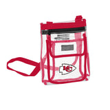 Kansas City Chiefs Clear Crossbody - Logo Brands - Flyclothing LLC