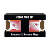 Kansas City Chiefs Hero MUG SET HERO - 2pk - Logo Brands - Flyclothing LLC