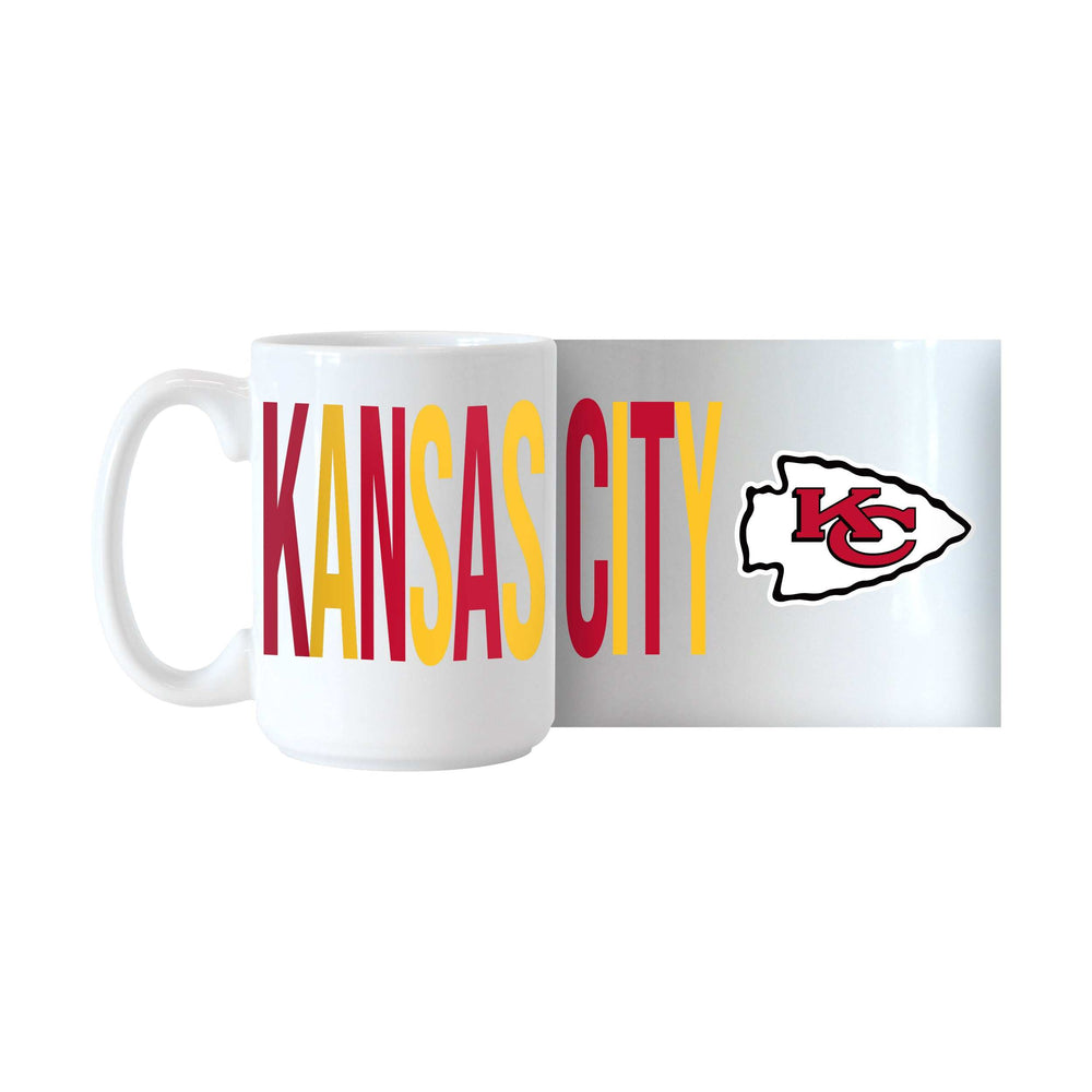 Kansas City Chiefs 15oz Overtime Sublimated Mug - Logo Brands - Flyclothing LLC