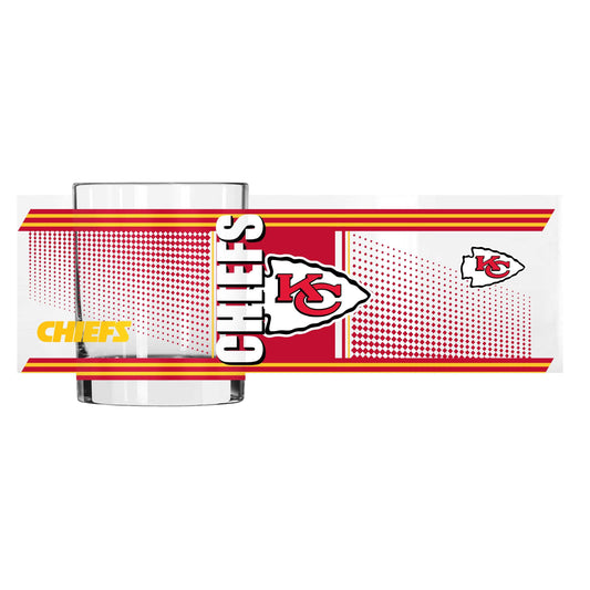 Kansas City Chiefs 14oz Hero Rocks Glass - Logo Brands - Flyclothing LLC