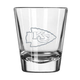 Kansas City Chiefs 2oz Frost Shot Glass - Logo Brands - Flyclothing LLC