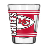 Kansas City Chiefs 2oz Hero Shot Glass - Logo Brands - Flyclothing LLC