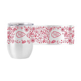 Kansas City Chiefs 16oz Botanical Stainless Curved Beverage - Logo Brands - Flyclothing LLC