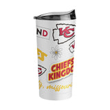 Kansas City Chiefs 20oz Native Powder Coat Tumbler - Logo Brands - Flyclothing LLC