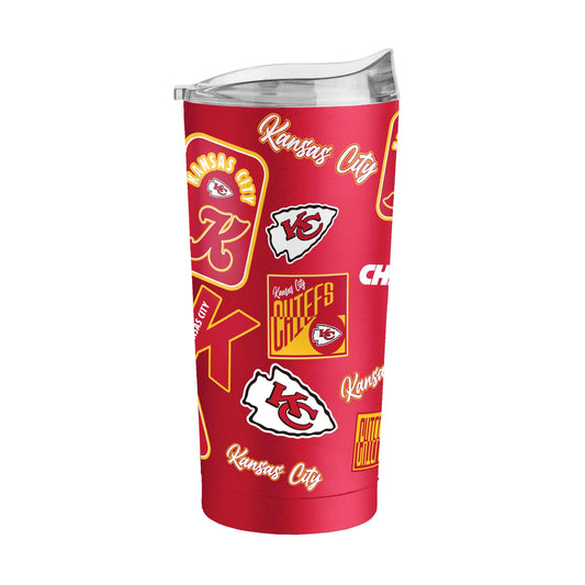 Kansas City Chiefs 20oz Dreamweave Powder Coat Tumbler - Logo Brands - Flyclothing LLC
