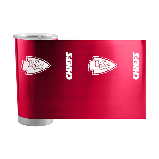 Kansas City Chiefs 1 Color 20oz Gameday Stainless Tumbler - Logo Brands - Flyclothing LLC
