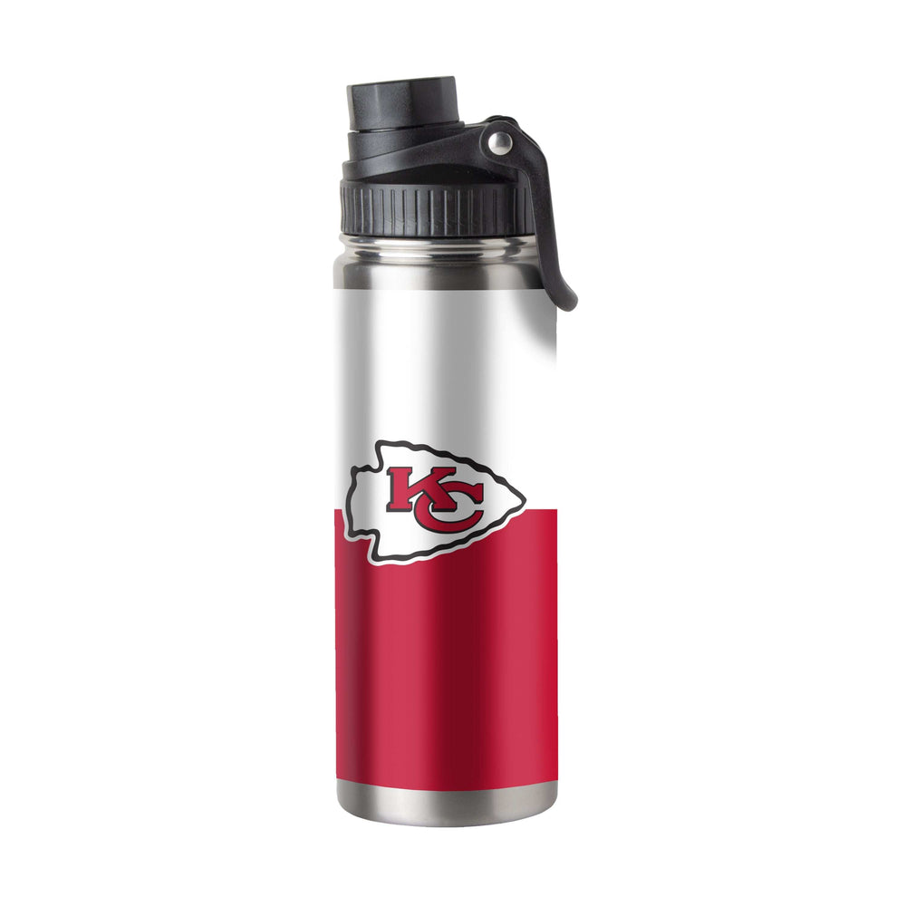 Kansas City Chiefs 21oz Colorblock Twist Top Bottle - Logo Brands - Flyclothing LLC