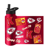 Kansas City Chiefs 34oz Dreamweave Quencher Bottle - Logo Brands - Flyclothing LLC
